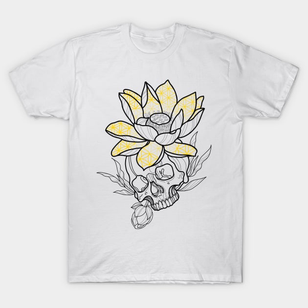 Lotus T-Shirt by Kmarsdentattoos